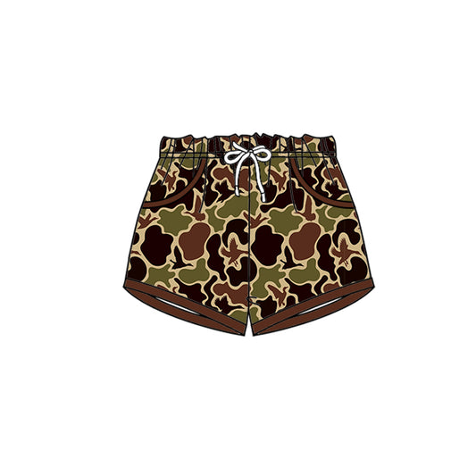 Custom children camo shorts D 6.19