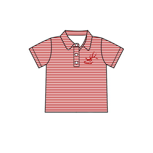 Custom Kids Boys Burleson Elks  team Shirt Top D 8.4