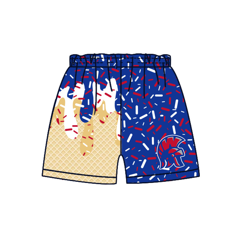 Custom  Baby Boys Warriors Team Sports Shorts D 7.23