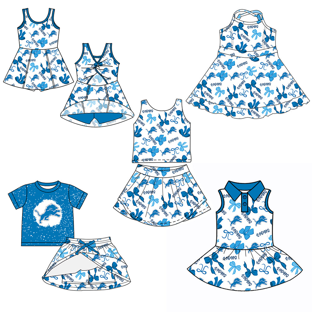 Custom Baby Girls team dress set   D 6.6