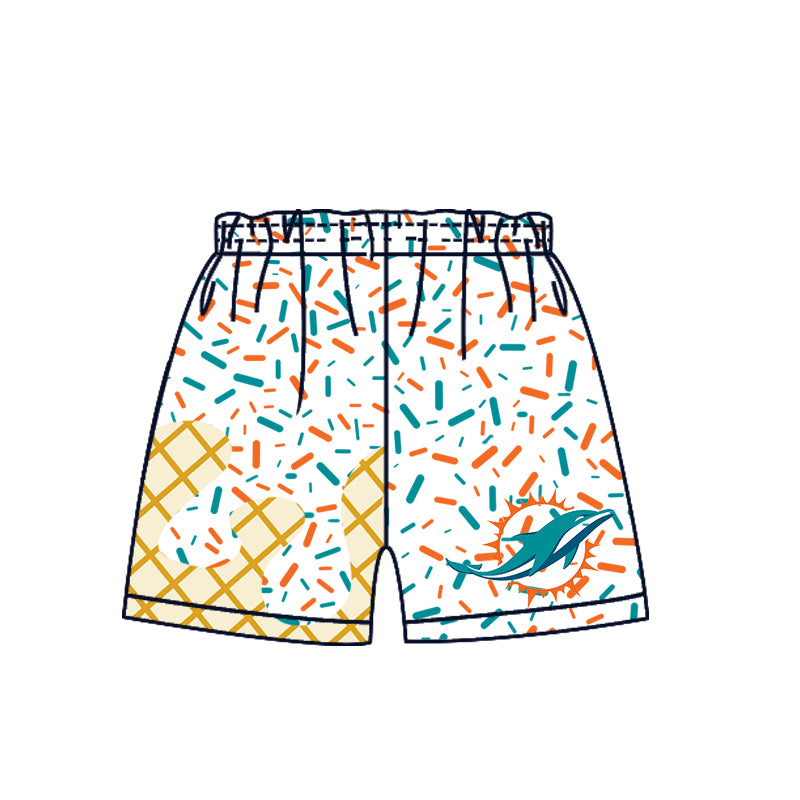 Custom match DOLPHINS baby girls boys team styles  D 6.18