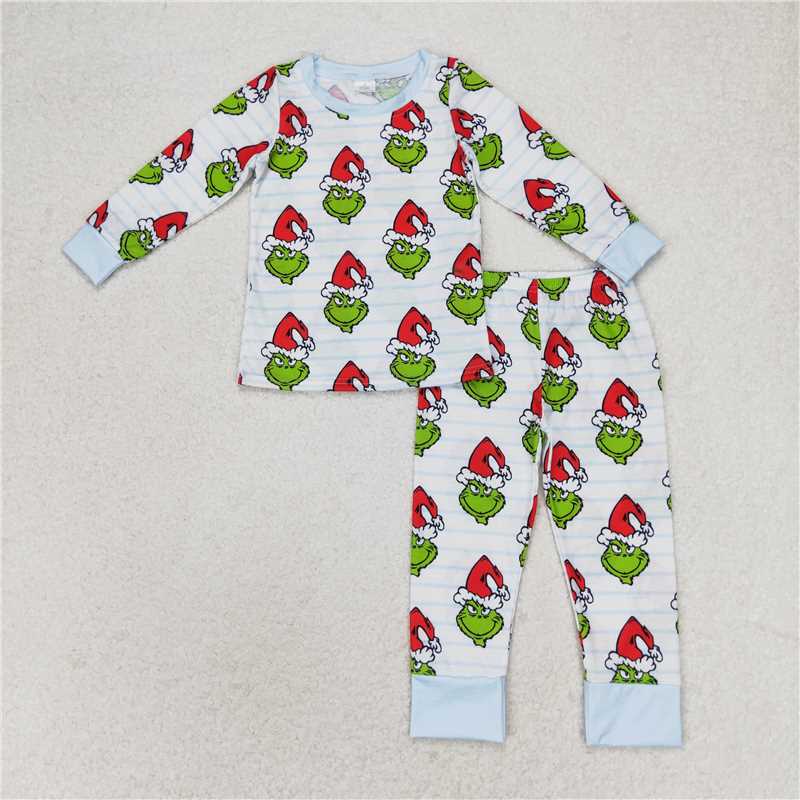 Baby Girls Boys  Face Sibling Bamboo Pajamas Zippy Rompers Clothes Sets