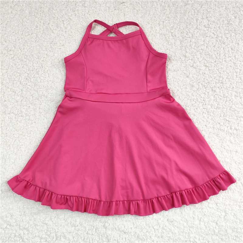 Match  Baby Girls 7 Colors Athletic Active Wear Knee Length Dresses