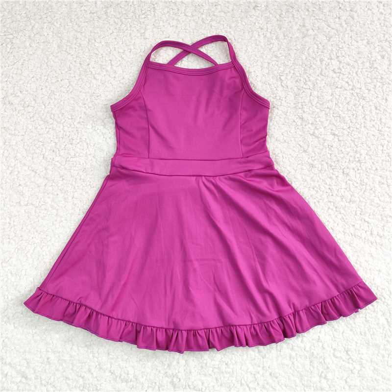 Match  Baby Girls 7 Colors Athletic Active Wear Knee Length Dresses