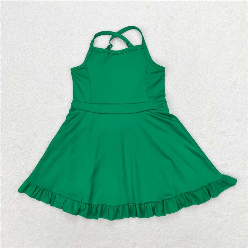 Match  Baby Girls 7 Colors Athletic Active Wear Knee Length Dresses