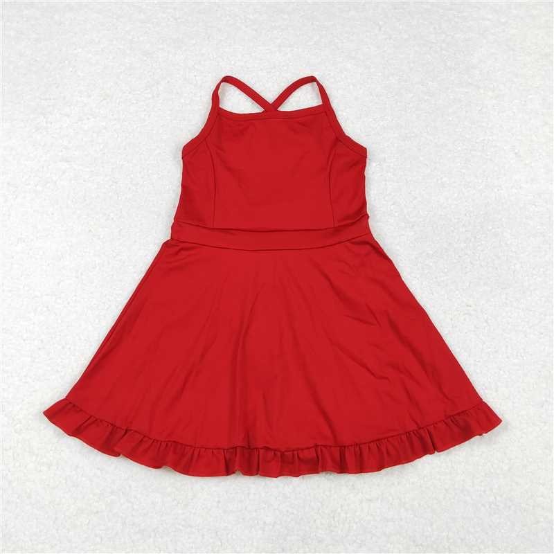 Match  Baby Girls 3 Colors Athletic Active Wear Knee Length Dresses