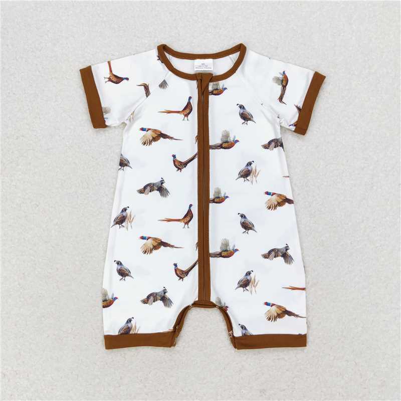 Match Baby Boys Sibling Brother Wild Chicken Rompers Shorts Clothes Sets