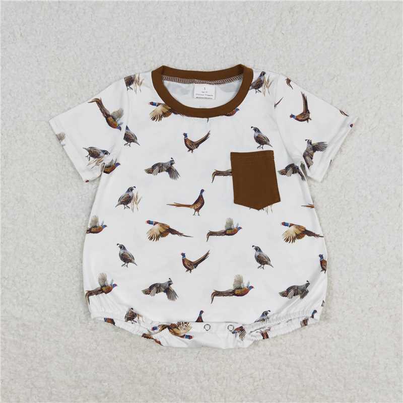Match Baby Boys Sibling Brother Wild Chicken Rompers Shorts Clothes Sets
