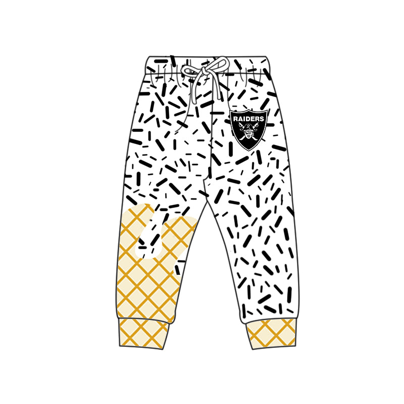Custom Raiders boys team pants D 8.11