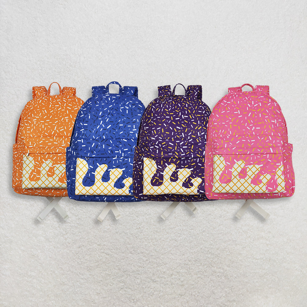 Sibling Baby Boys Girls Drip Sprinkles School Back Bags D 1208