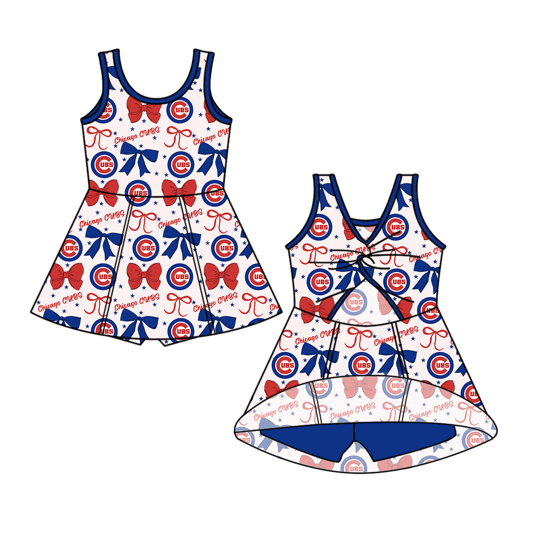 Custom match Chicago CUBS baby girls clothes   D 6.17