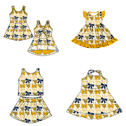 Custom  baby girl W team dress   D 6.24