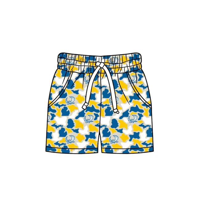 Custom order camo team shorts kids clothing