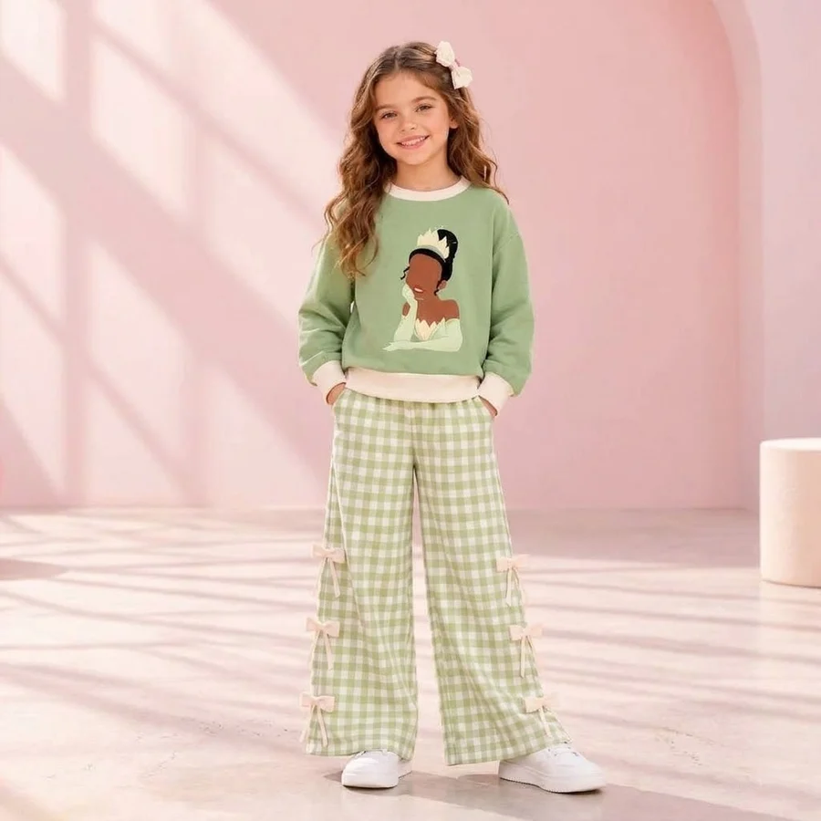 Pre order solid color princess outfit girls clothing