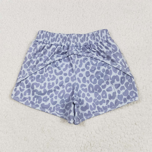SS0464 Baby Girls Gray Camo Yoga Shorts Bottoms D 4.11