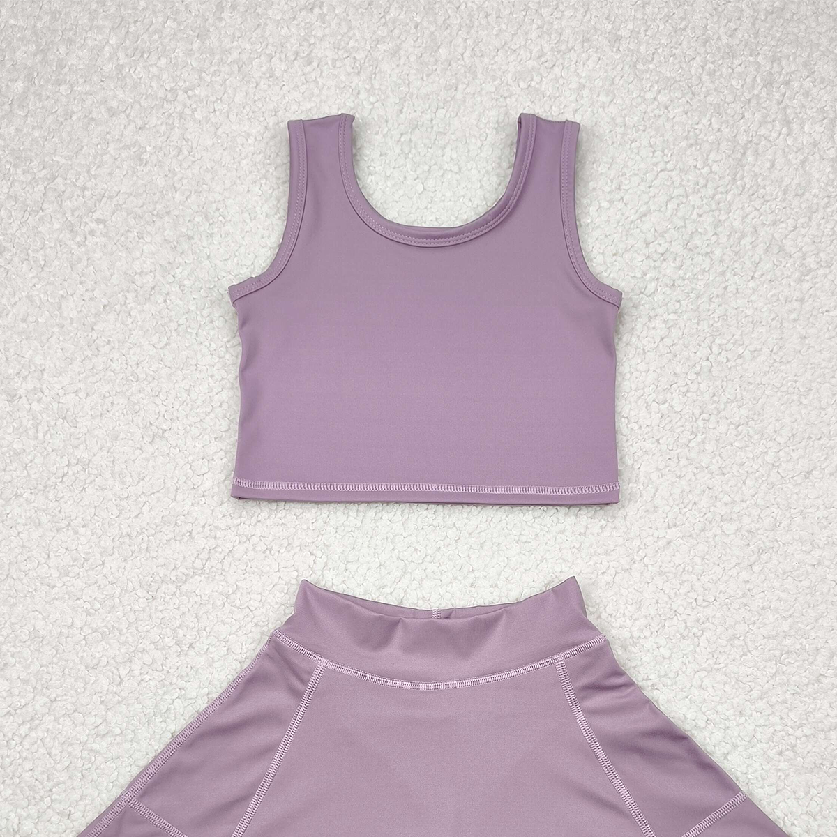 GSD1980 Baby Girls Dark Grey Vest Top Sports Skorts Clothes Sets  D 4.11