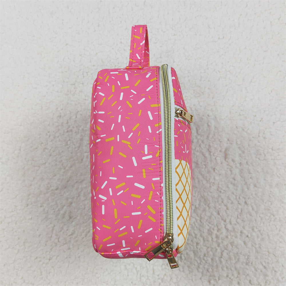 BA0299  Baby Girls Pink Team Lunch Boxes School Bags D 5.22