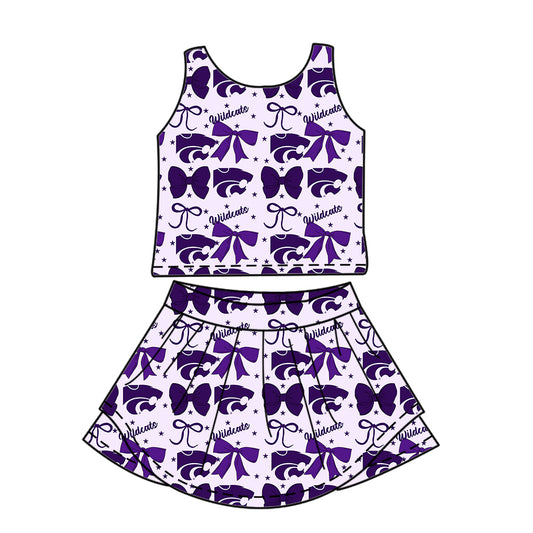Custom  baby girl K team dress set  D 6.23
