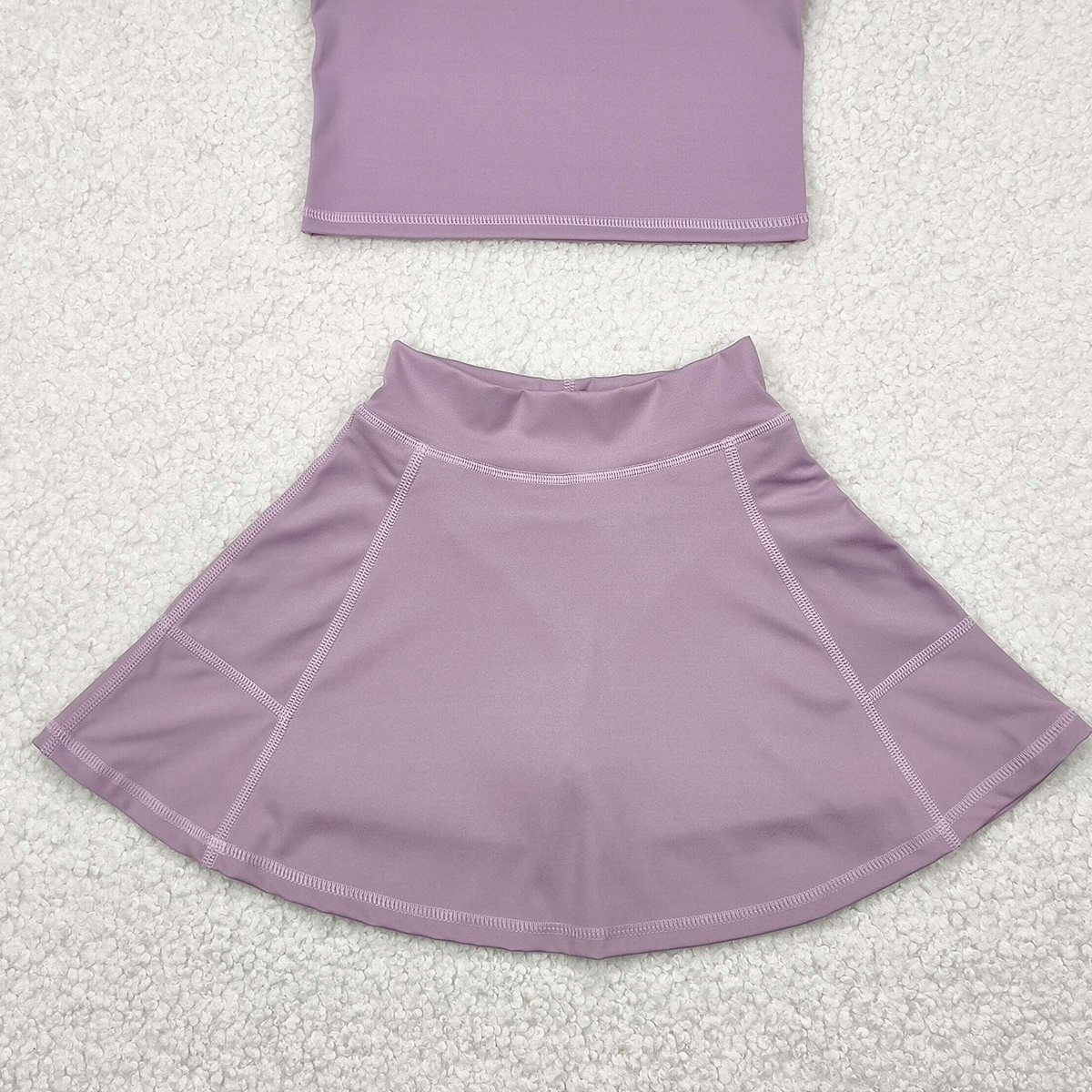 GSD1980 Baby Girls Dark Grey Vest Top Sports Skorts Clothes Sets  D 4.11