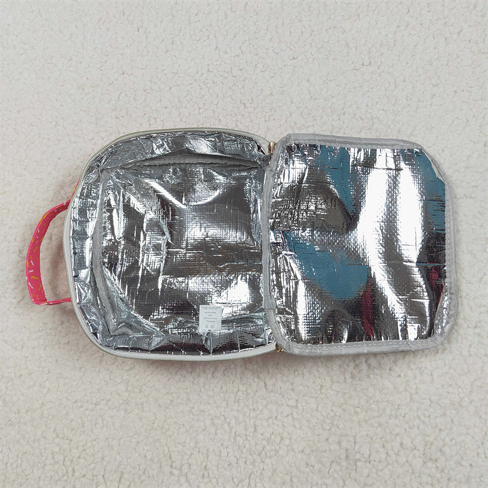 BA0299  Baby Girls Pink Team Lunch Boxes School Bags D 5.22