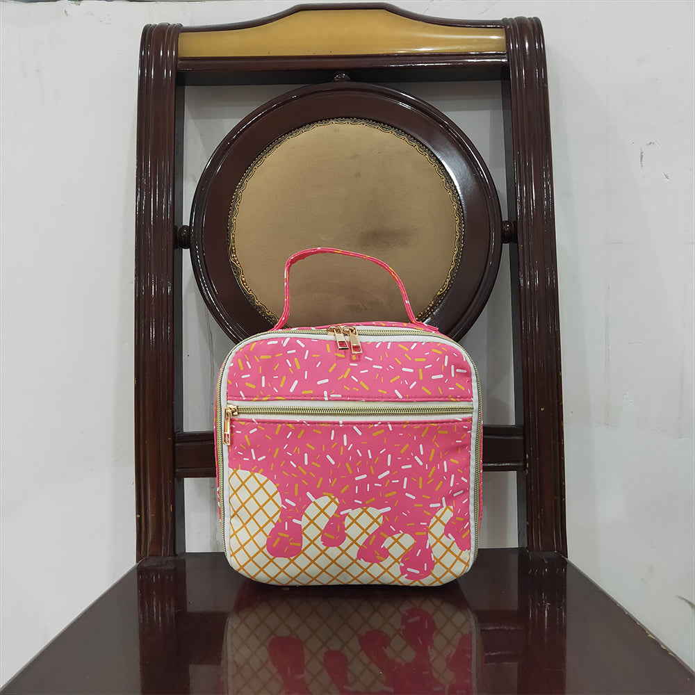 BA0299  Baby Girls Pink Team Lunch Boxes School Bags D 5.22