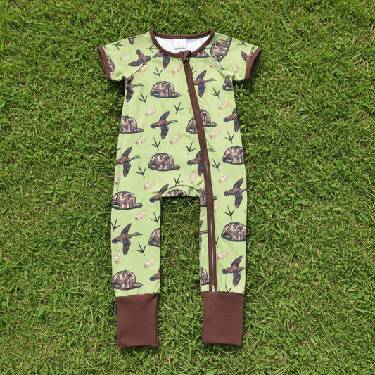 short sleeve hunting mallard zip sleeper