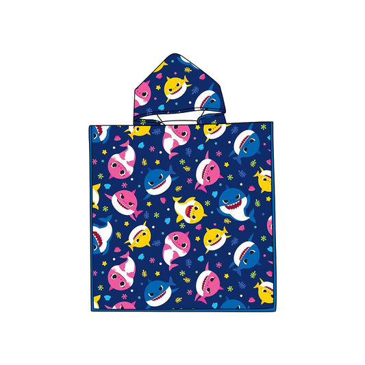 Custom blue shark Towel MOQ 3 D 7.31