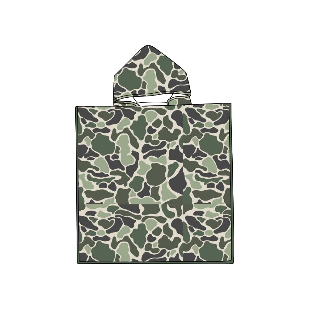 Custom Army green camouflage Towel MOQ 3