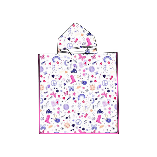 Custom high heels butterfly towel D 7.31