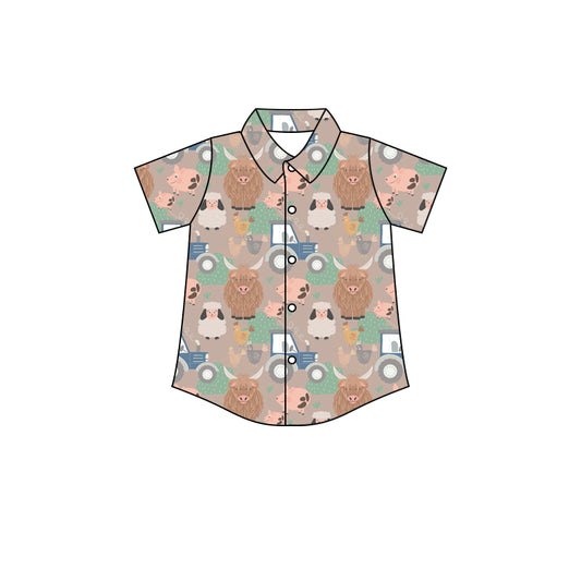 Custom short top MOQ 3 4323