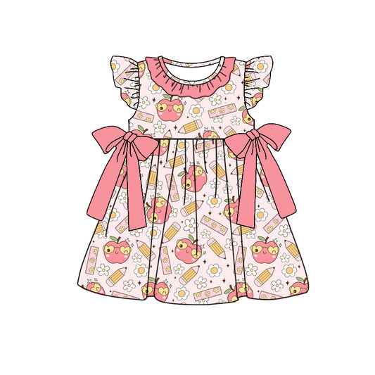 Custom short sleeve dress MOQ 3 4323