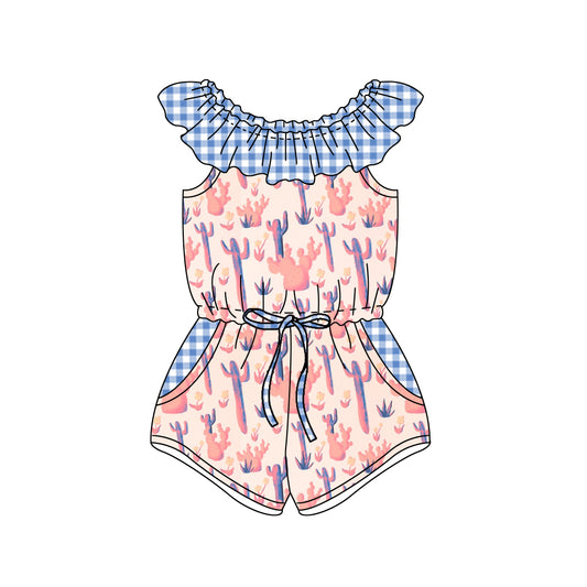 Custom baby girls jumpsuit 4323