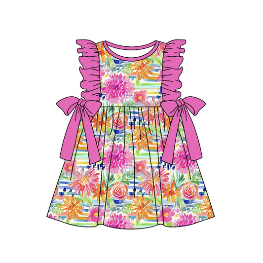 Custom short sleeve dress MOQ 3 4402