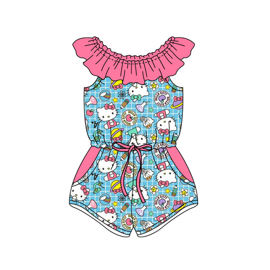 Custom baby girls jumpsuit 4402