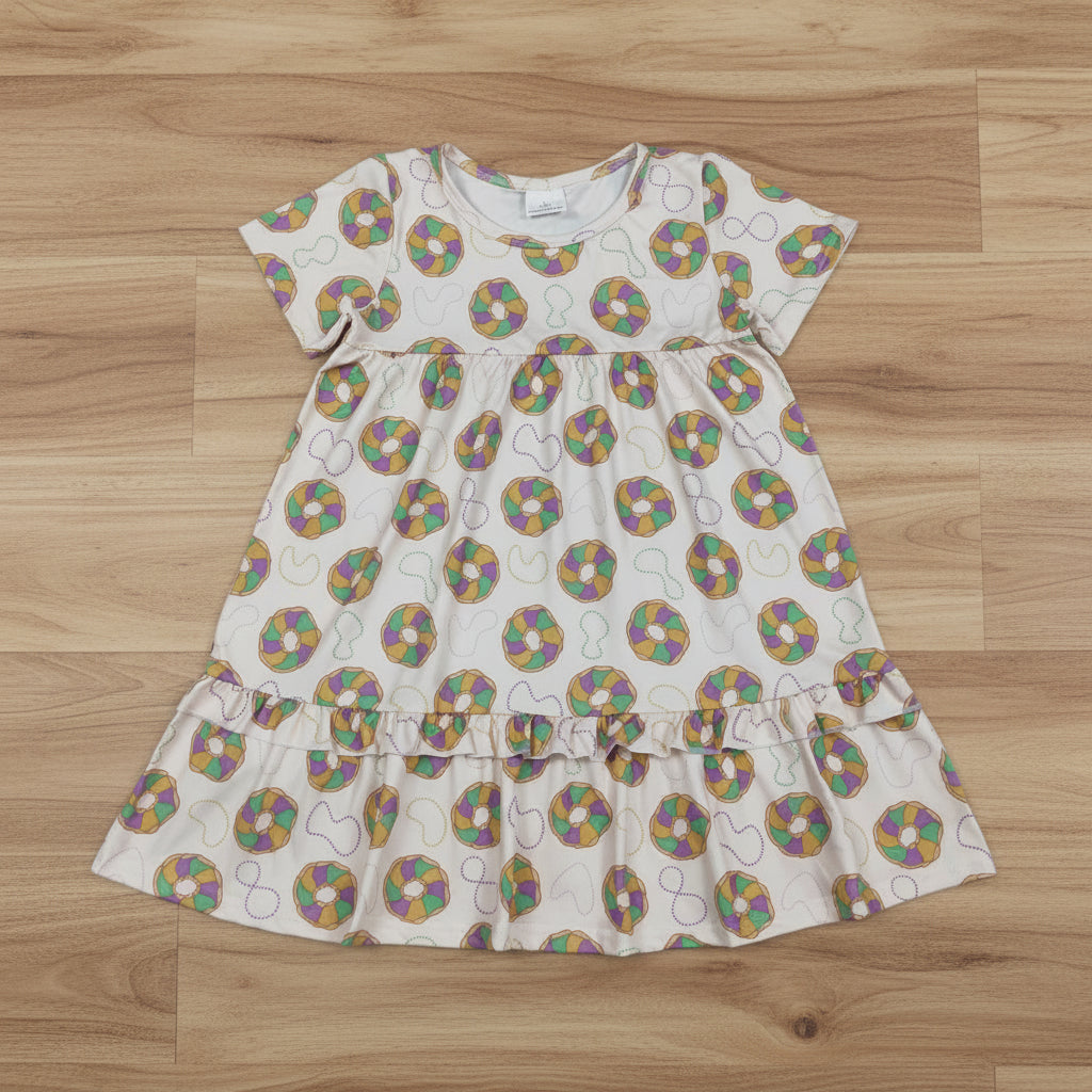 mardi gras king cake dress