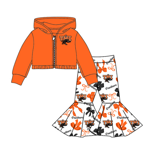 Custom  baby girls Panthers  set    MOQ3  D 8.1