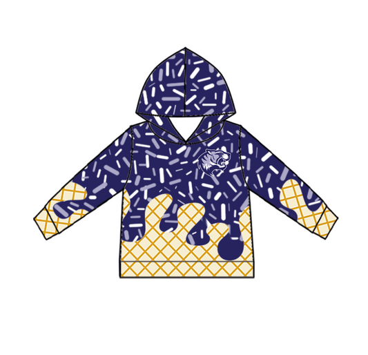 Custom Baby Boys Tigers Team Long Top D 7.23