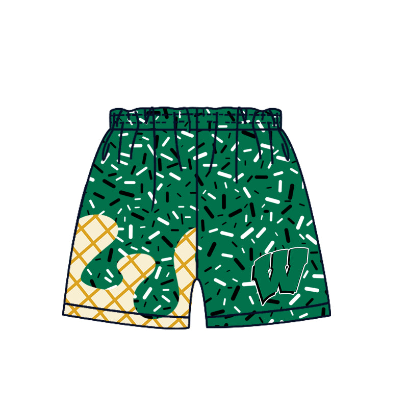 Custom Baby Boys Woodsboro Eagles Team Sports Shorts D 7.7
