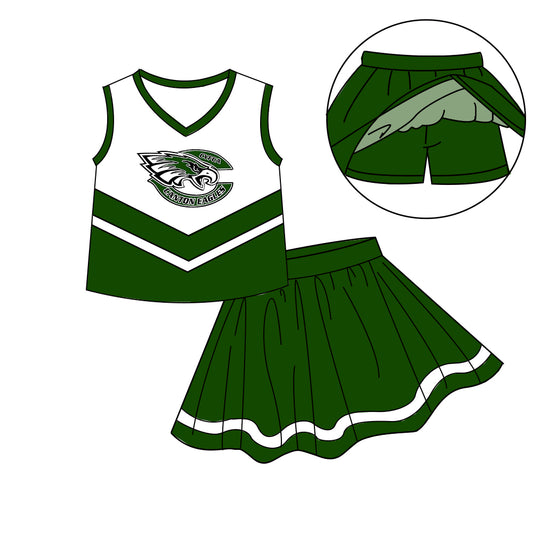 Custom  baby girls Cheerleading dress set     MOQ3  D 7.10
