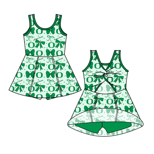 Custom  baby girl  O team dress   D 6.24