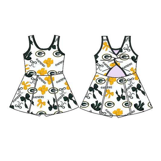 Custom Baby Girls ball team dress D 5.26