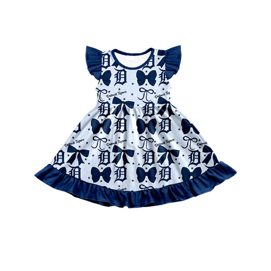 Custom Baby Girls Detroit Tigers dress D 6.20
