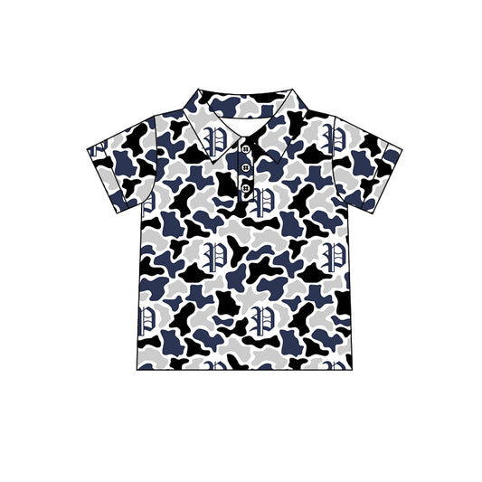 Custom order Alexis team bear boy polo