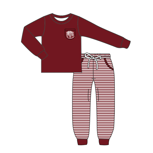 Custom  baby boys Bears set     MOQ3  D 819