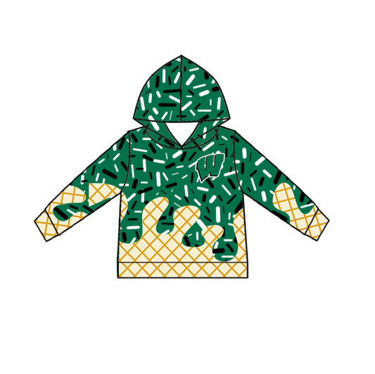 Custom Baby Boys Woodsboro Eagles Team Long Top D 7.7