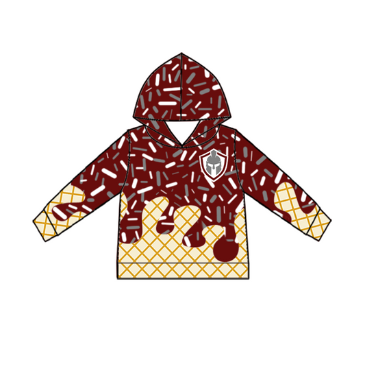 Custom Baby Boys McKinney-Cornerstone-Christian-Warriors Team Long Top D 7.23