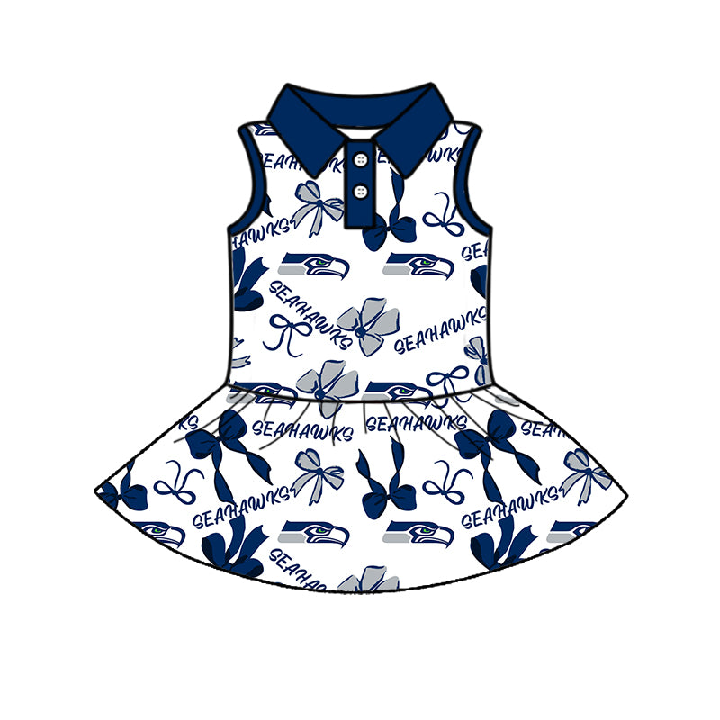 Custom Baby Girls team dress  D 6.6