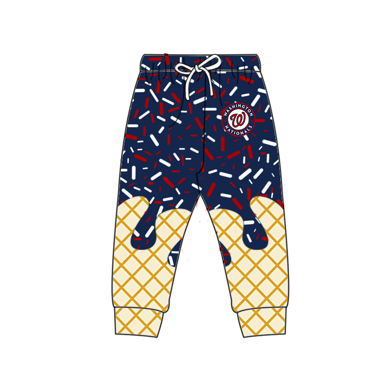 Custom Washington_Nationals boys team pants D 8.8