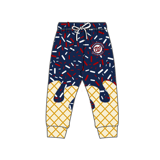 Custom Washington_Nationals boys team pants D 8.8