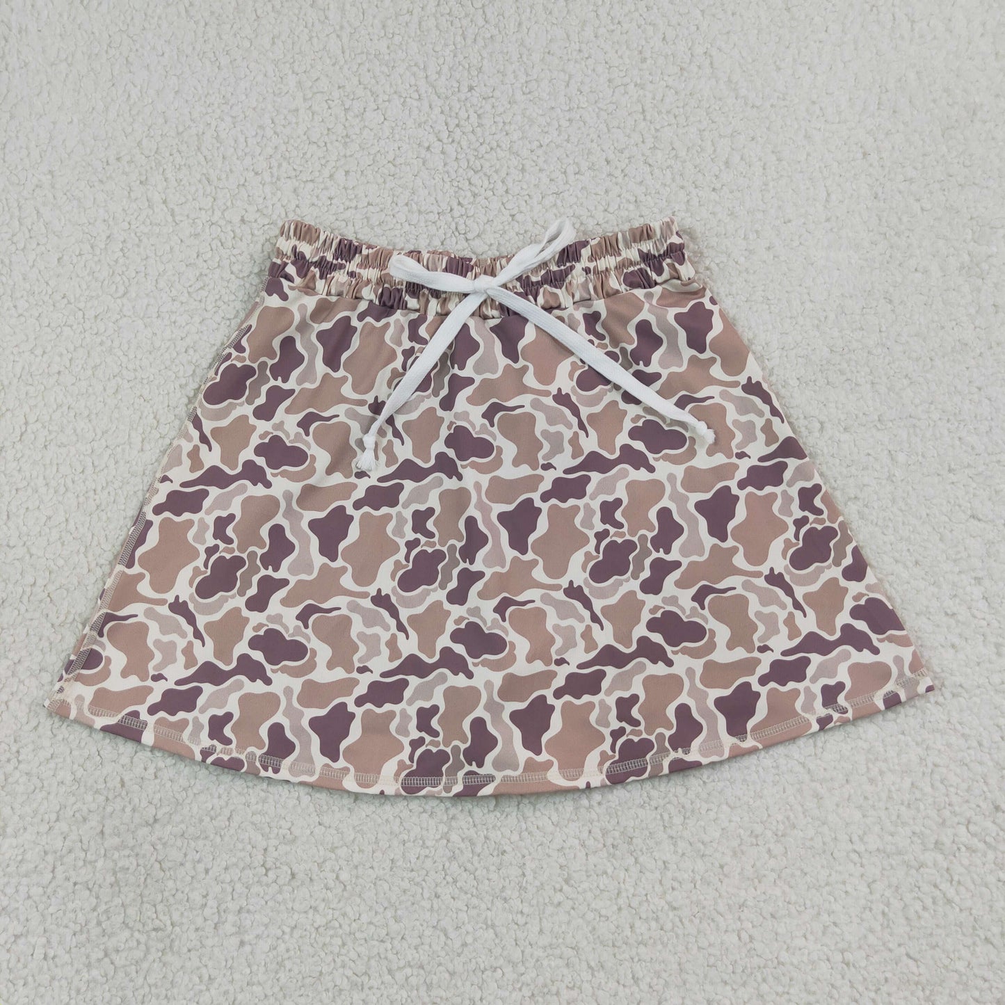adult clothing active camo skort women skirt